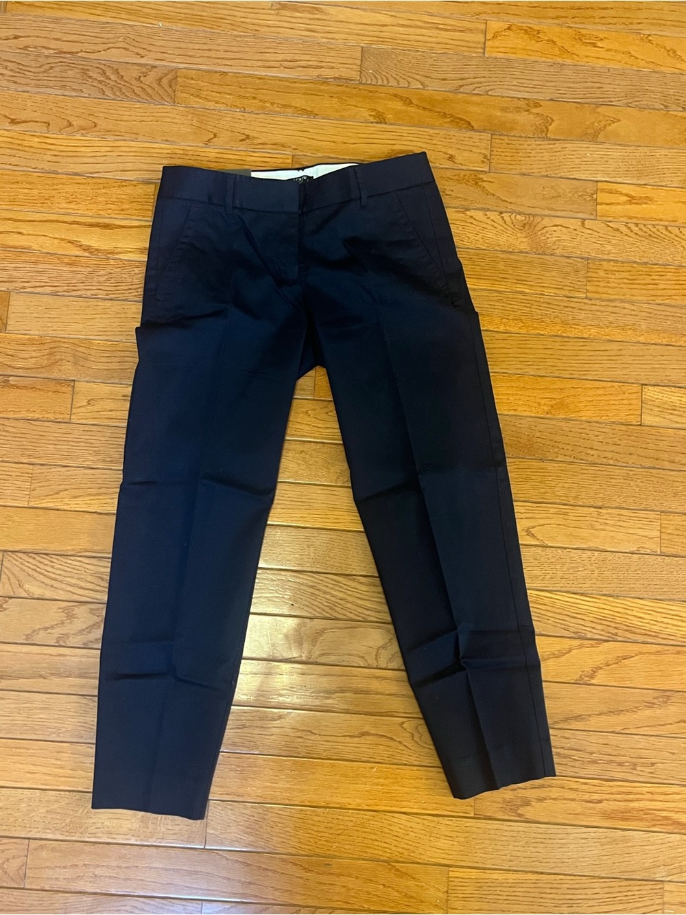 NWT J Crew Chinos Navy Sz 0